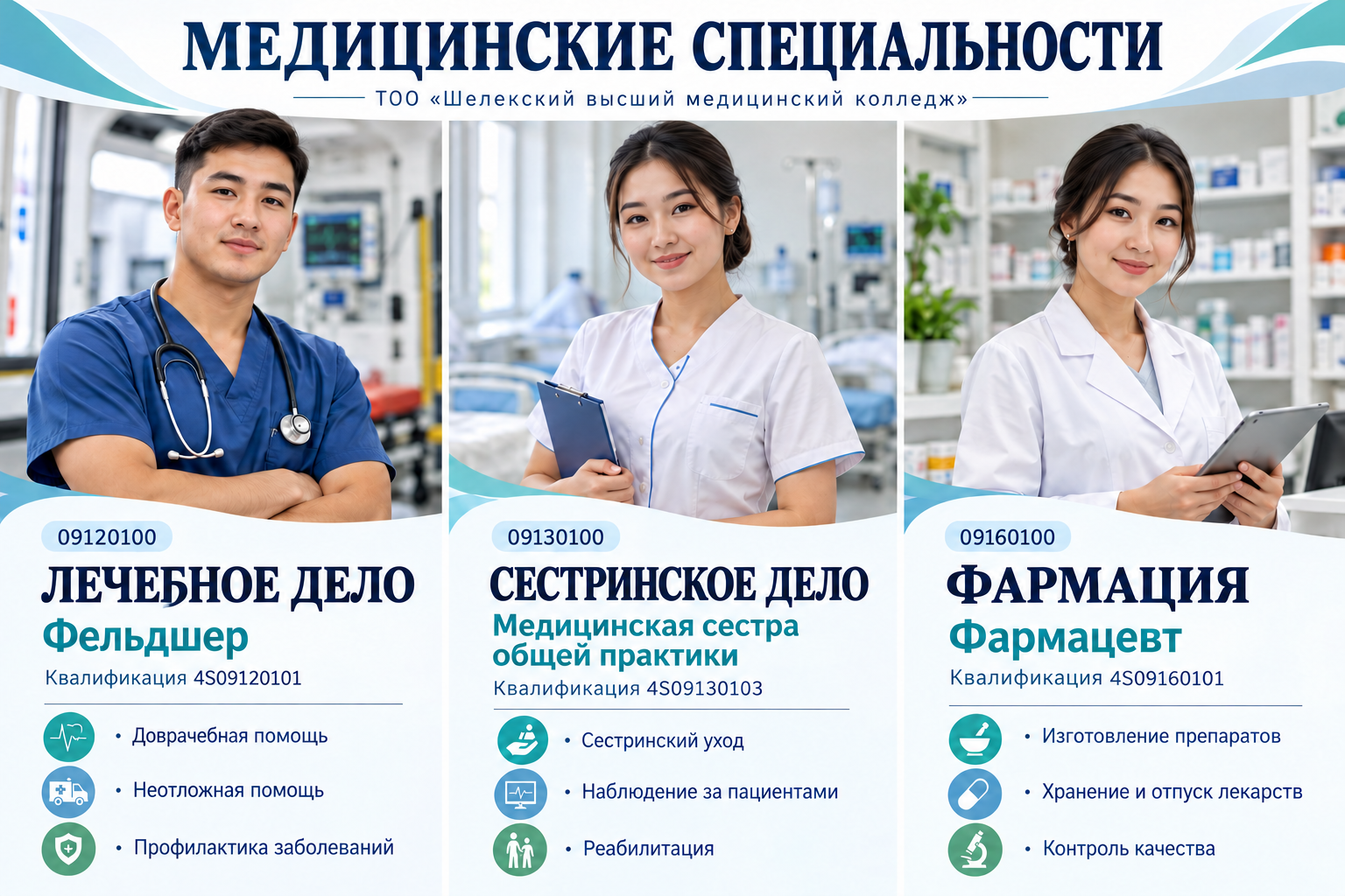 Специальности